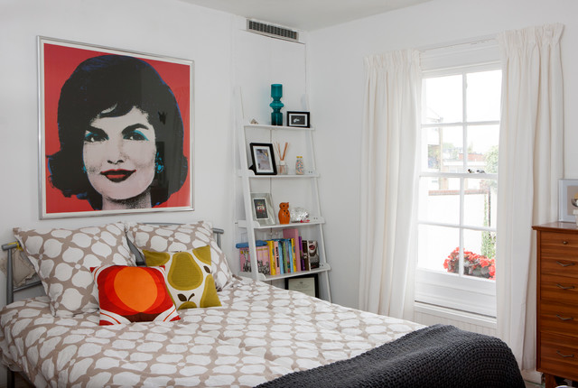 Buckingham Road, London eclectic-bedroom