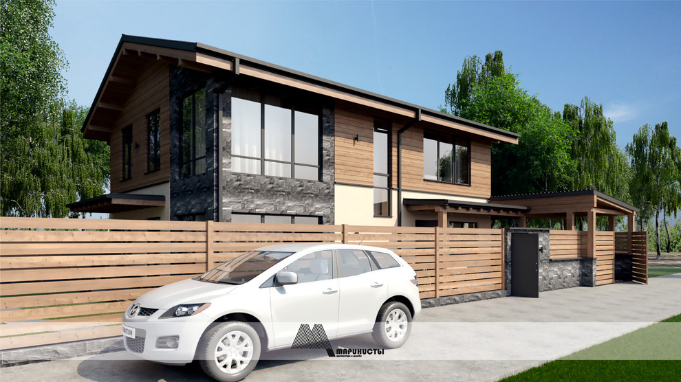 Современный дом. Город Курган