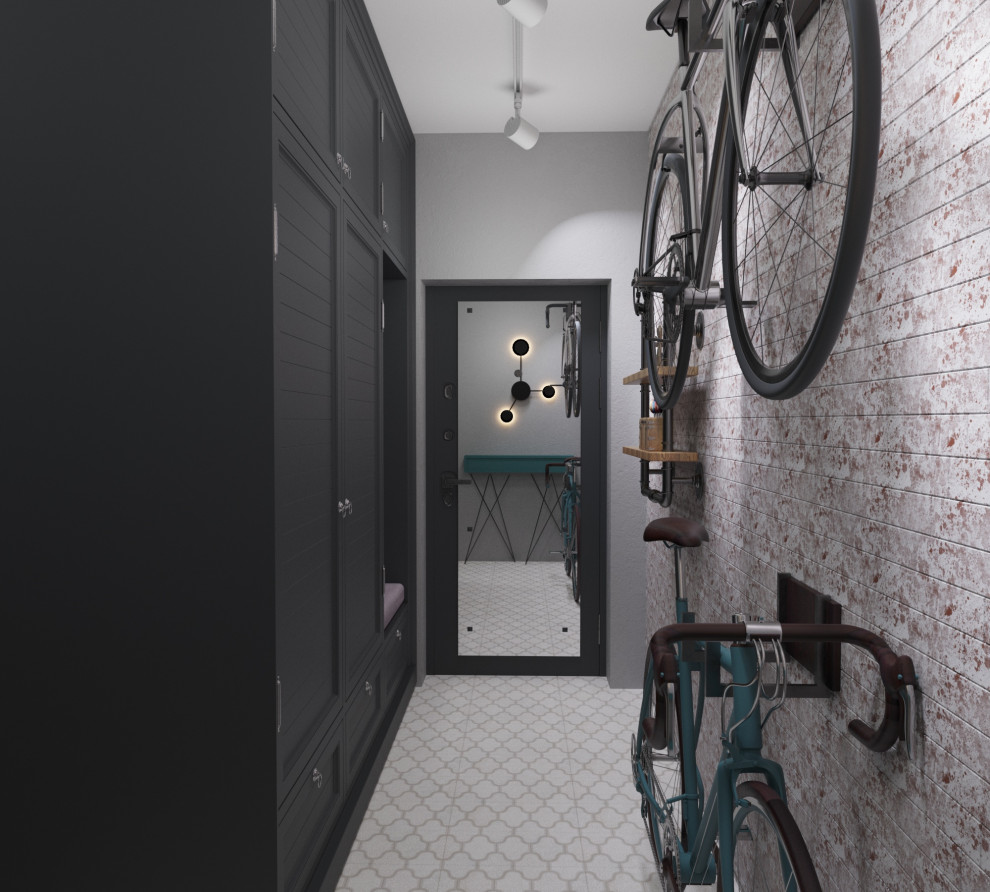 Квартира в стиле эклектики с элементами лофт