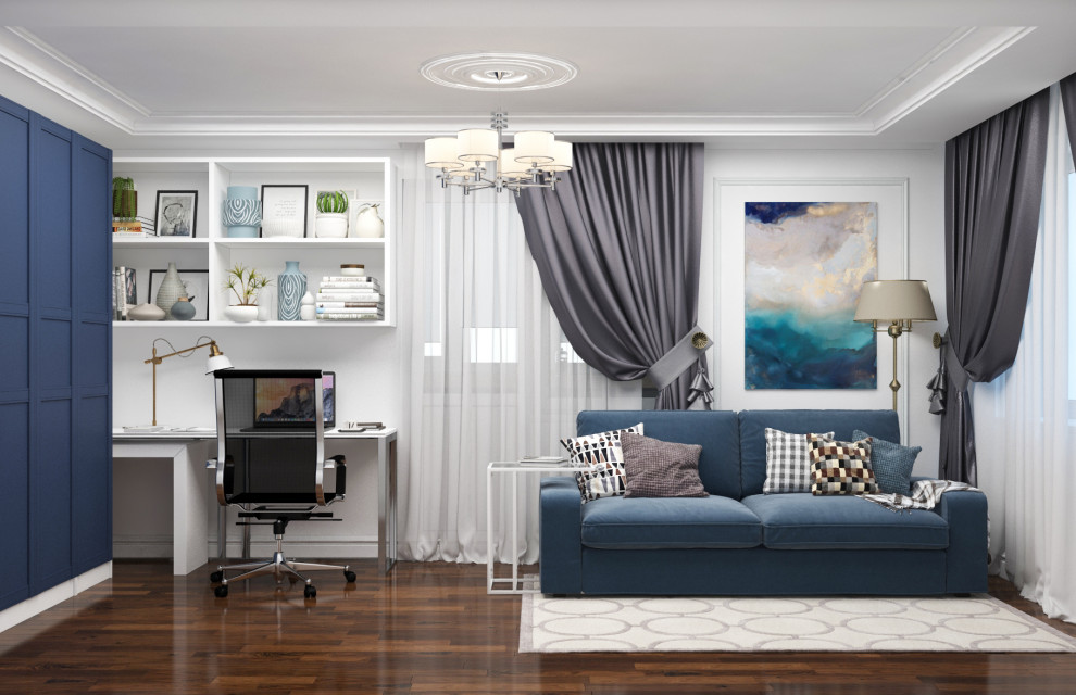 Дизайн проект гостиной в г. Жуковский