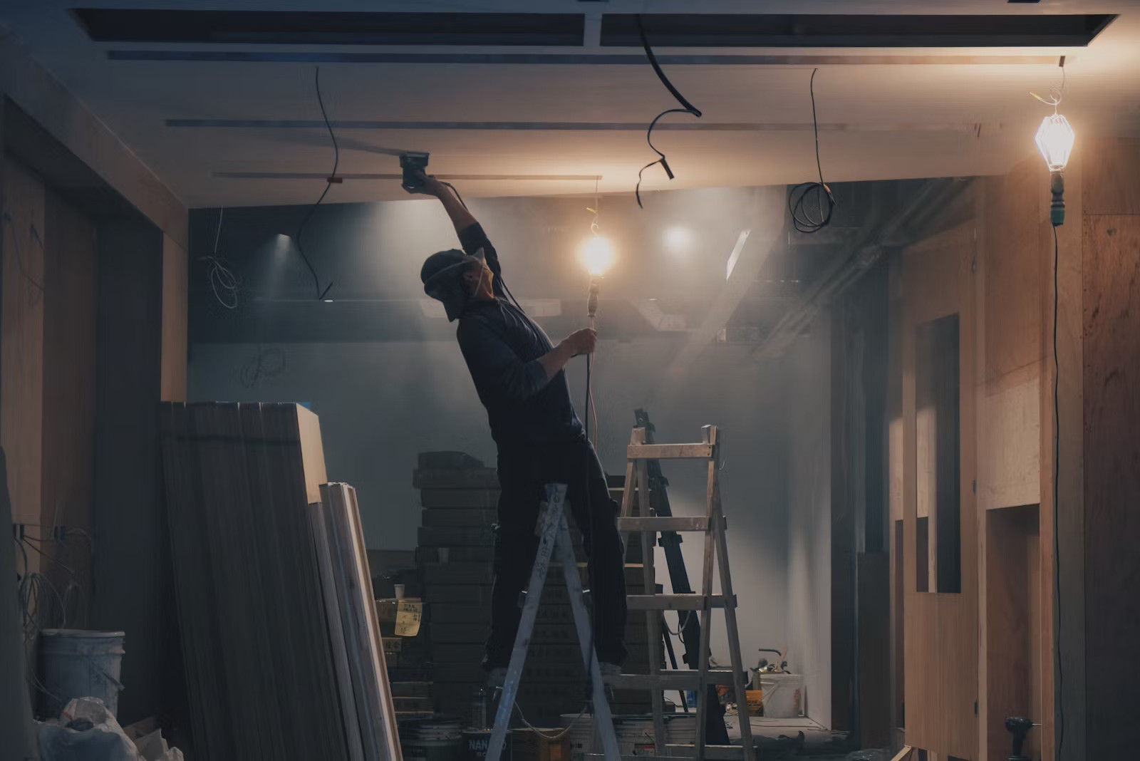 Construction d'un depot avec bureau dans le 78