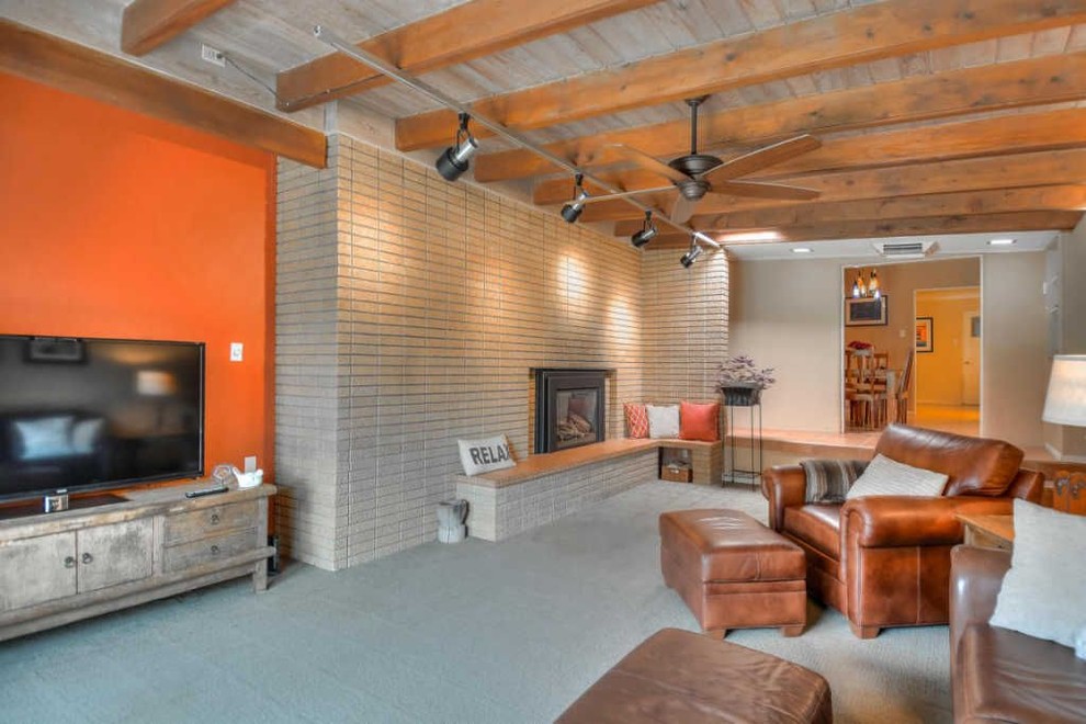 Painting brick fireplace yes or no?