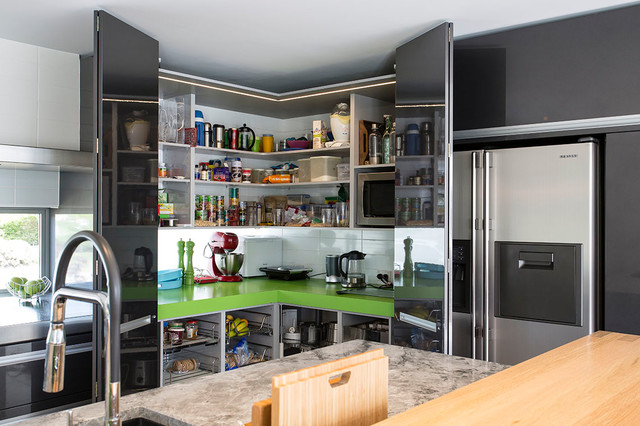 Funky Fun Functional Kitchen Contemporary Kitchen