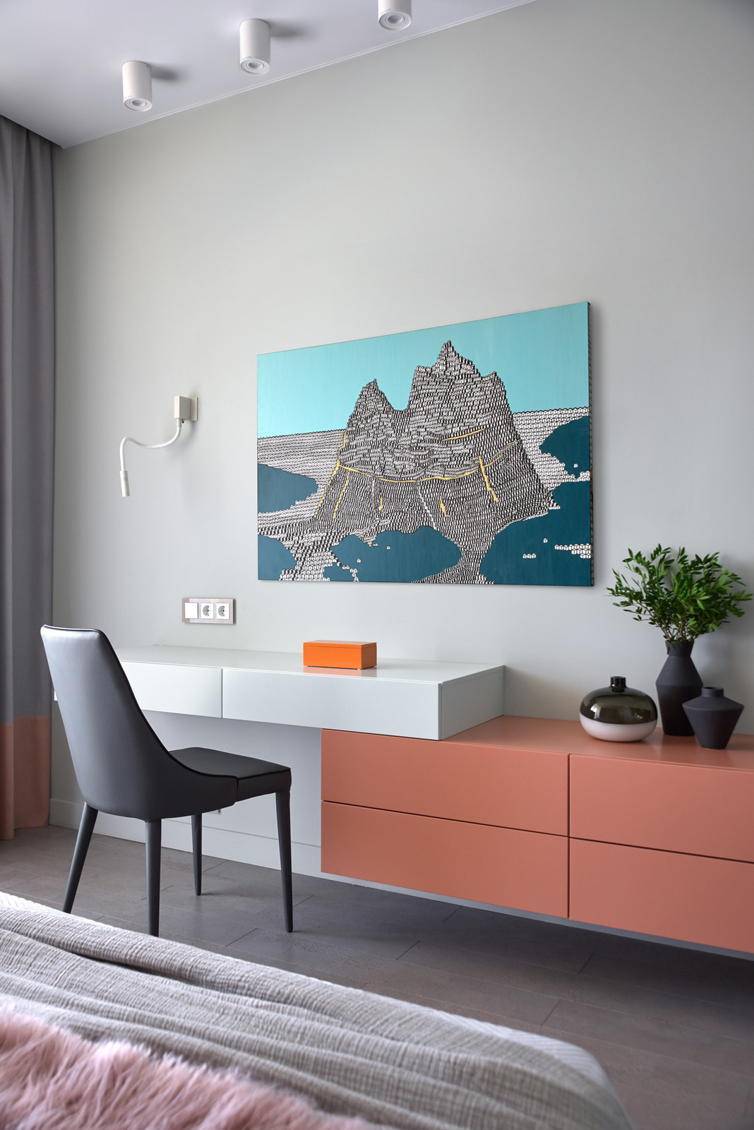 Маленькая квартира с морскими мотивами в Москве