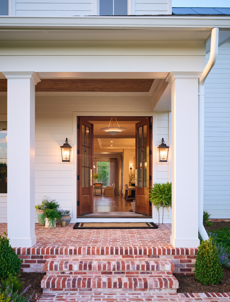 Example of a farmhouse entryway design in DC Metro