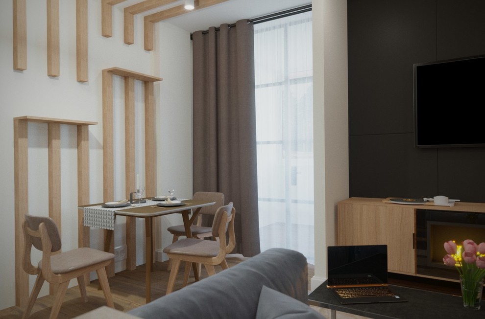 Проект квартиры 85 кв.м для молодой семьи в городе Иркутск