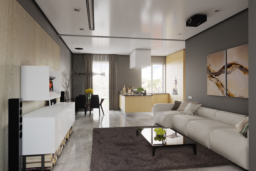 Гостиня в таунхаусе.