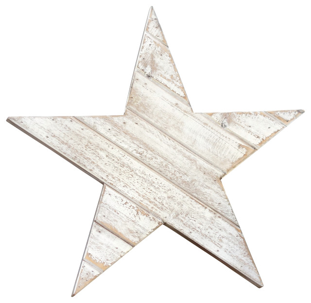 Wooden Star Wall Decor Distressed White Small Rustic Kids Wooden Star Wall Decor Distressed White Small