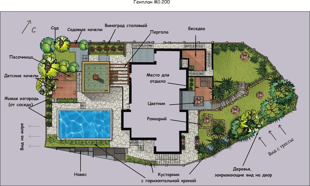 Вилла на побережье под Новороссийском