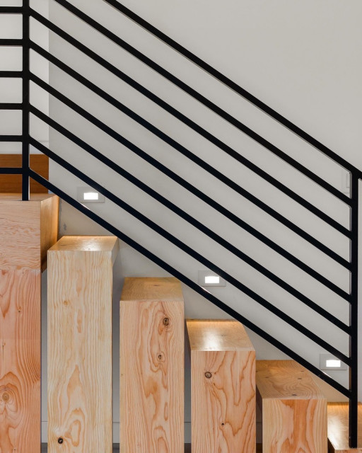 Madera Project contemporain-escalier