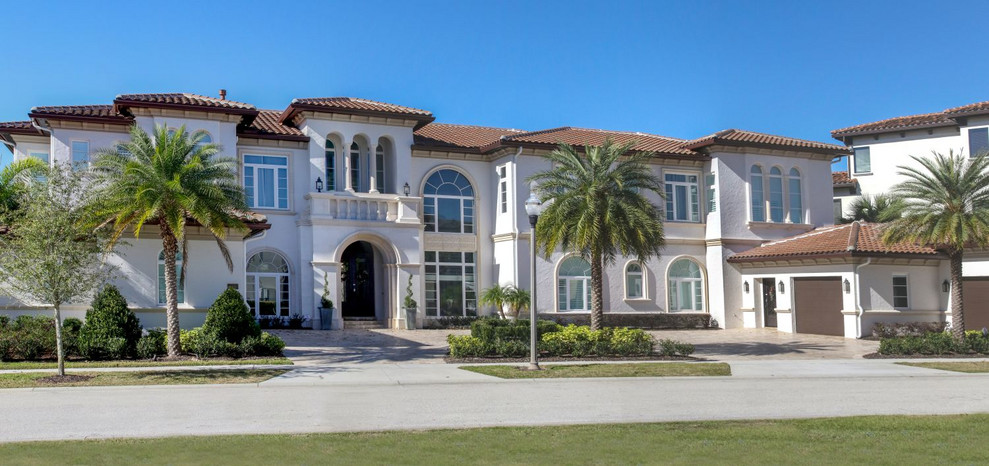 Home design - mediterranean home design idea in Orlando