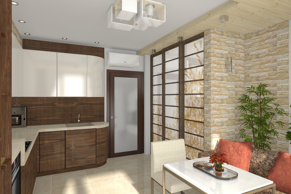 Минимализм с элементами  культуры Японии