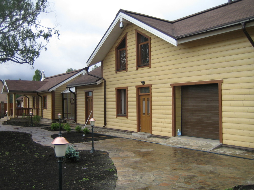 Дома из бревна и клееного бруса