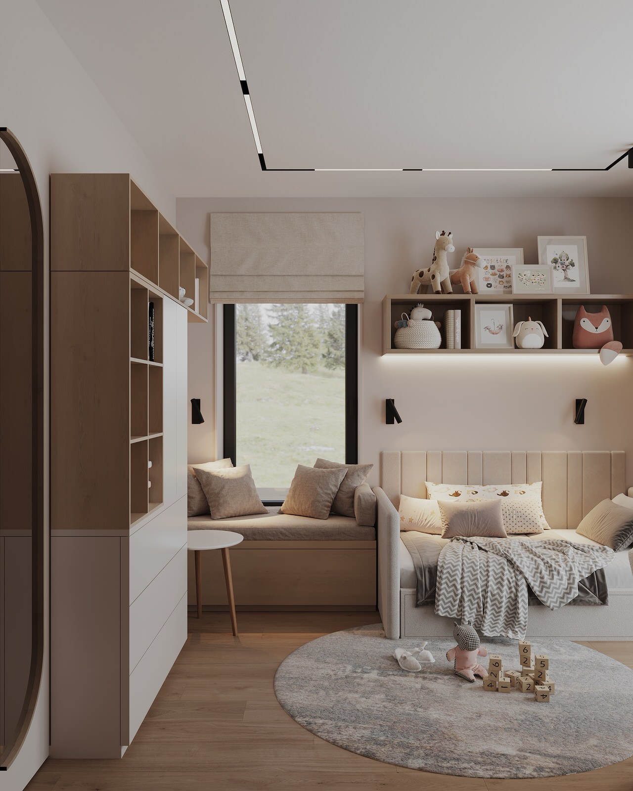 Интерьер дома в КП Урман