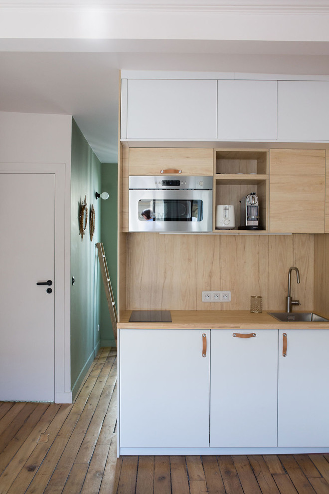 Cette image montre une cuisine nordique.