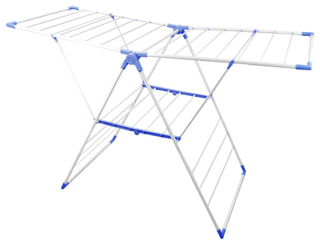 Bonita Geant Clothes Drying Stand Contemporary Racks By Bonita Geant Clothes Drying Stand Blue