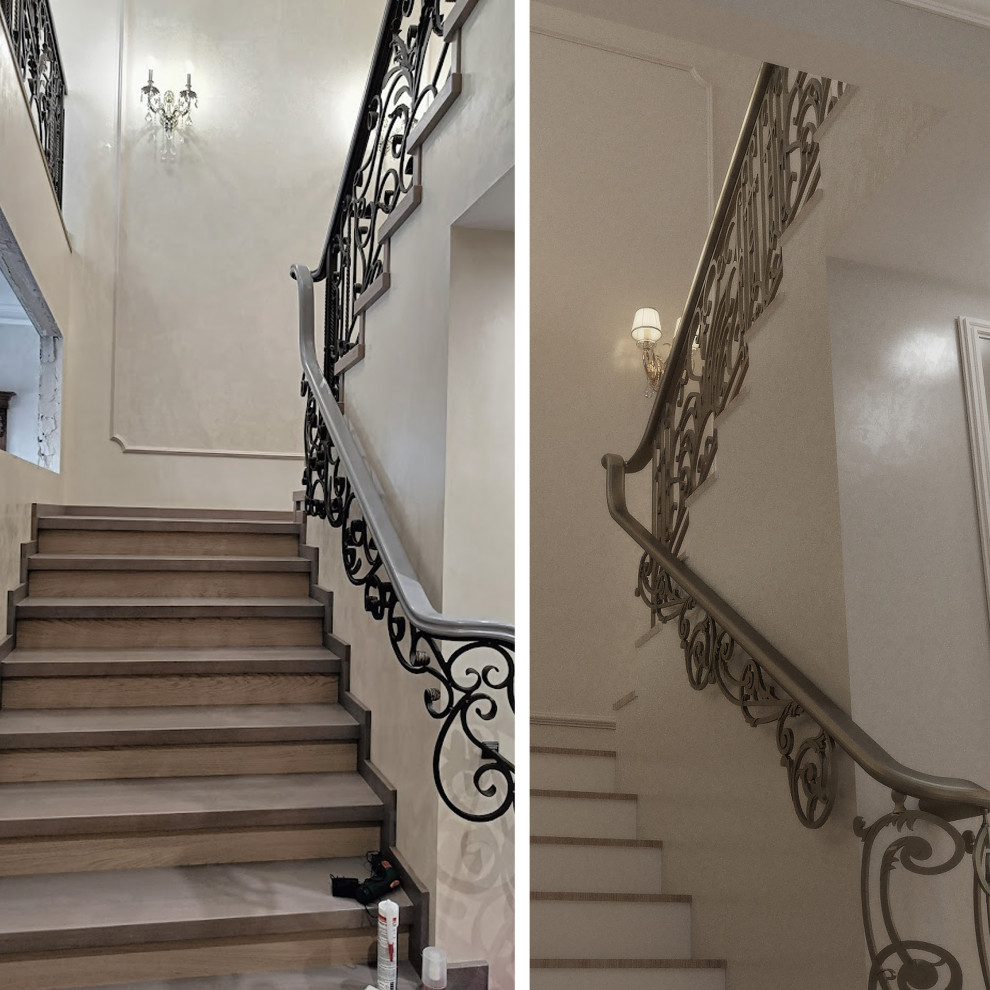 Визуализация и реализация проекта коттеджа в классическом стиле