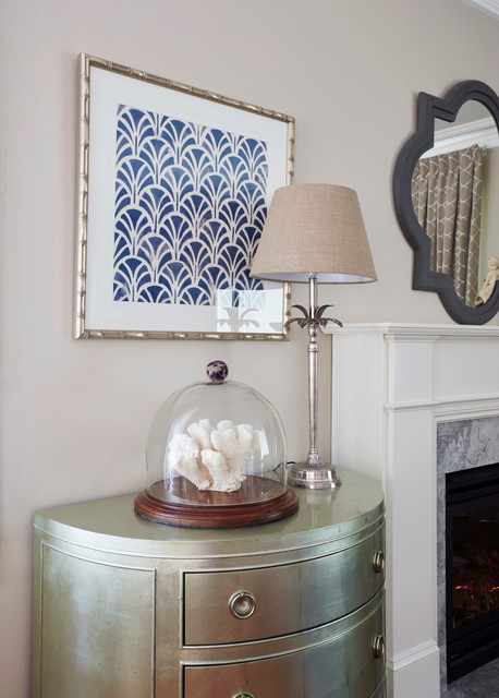 Turramurra formal lounge trendy-dagligstue