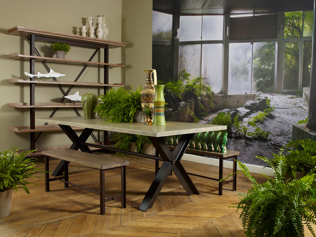 Syntaxe Dining Table industrial-dining-room