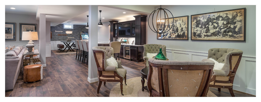 Inspiration for a rustic home design remodel in DC Metro