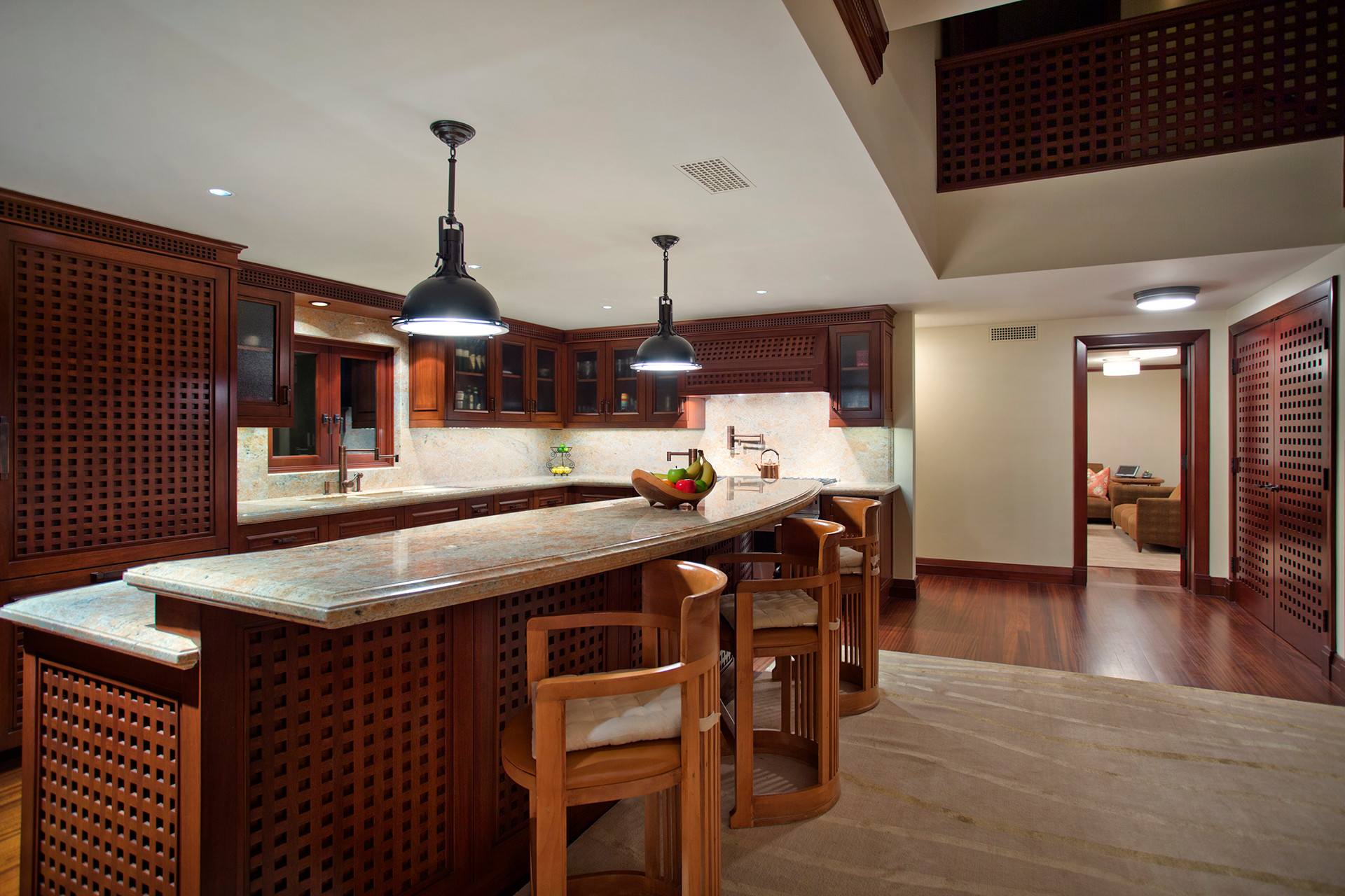 75 Asian Kitchen with Stone Slab Backsplash Ideas You'll Love - December,  2025 | Houzz, image size:1920x1280