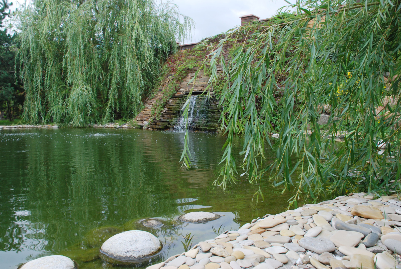 Сад на сложном рельефе