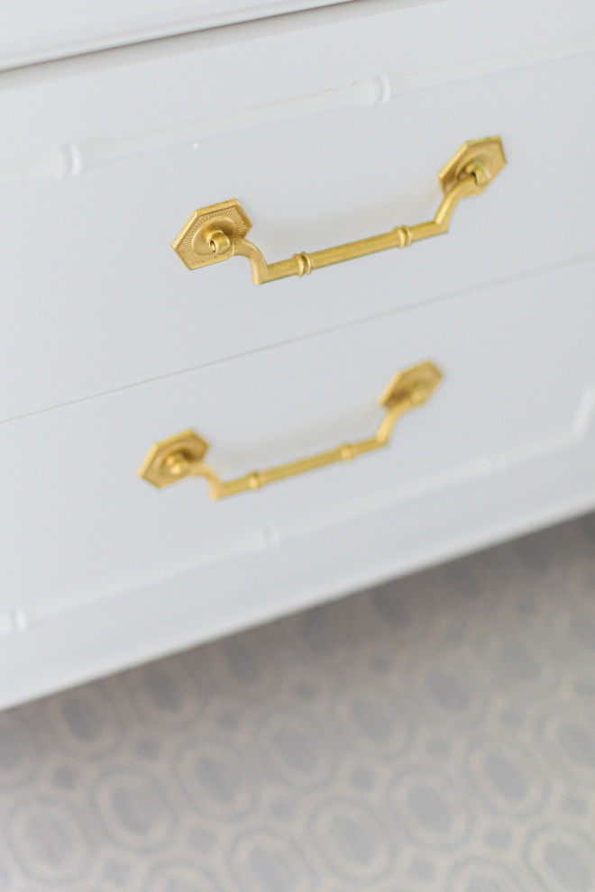 Baby Boy Nursery - Refinished Vintage Bamboo Dresser