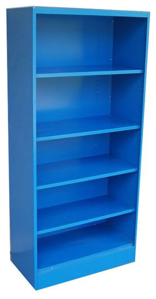 Blue Bookcase sold out! blue vintage metal bookcase - 1970's - $625 est. retail Blue Bookcase sold out! blue vintage metal bookcase - 1970's - $625 est. retail