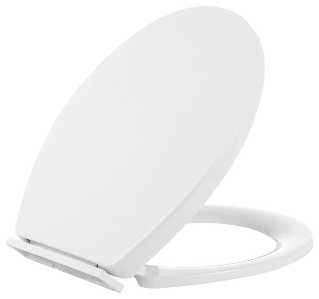 White Removable Round Bowl White Toilet Seat Modern Toilet Seats