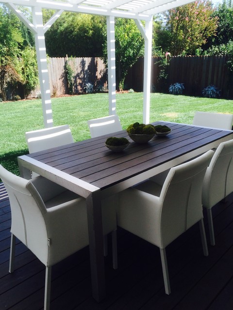 Urban Ranch House classique-chic-terrasse-et-patio