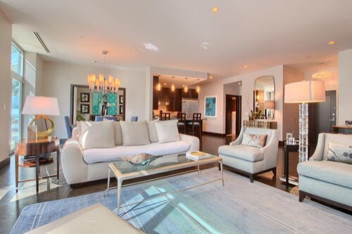Home design - contemporary home design idea in Denver
