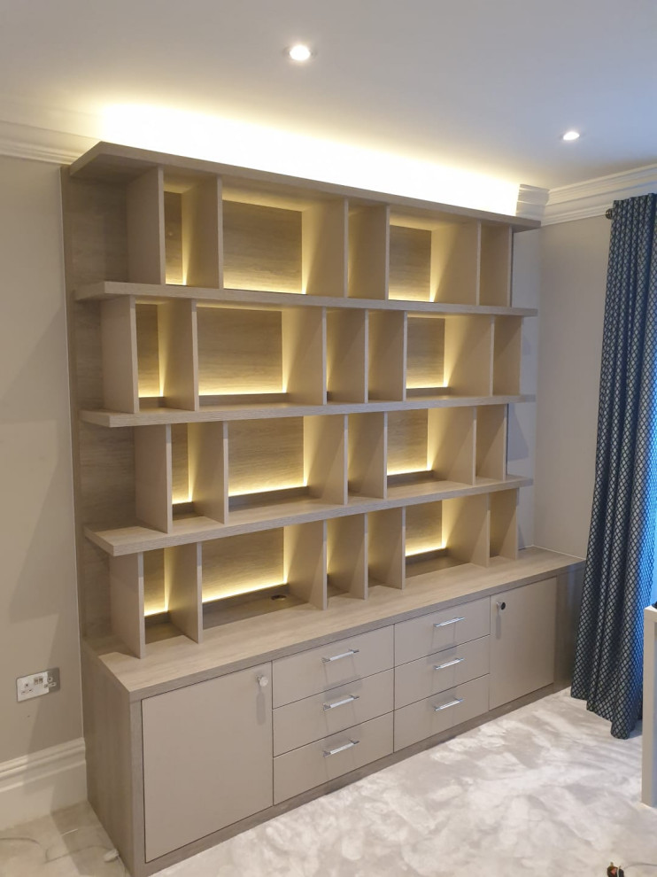 Bespoke Fitted Bookcases Alcoves