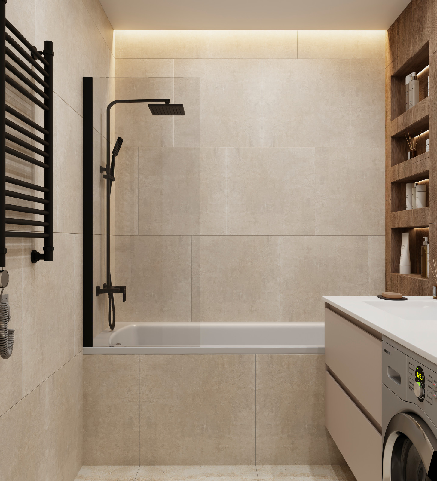 Квартира минимализм для небольшой семьи