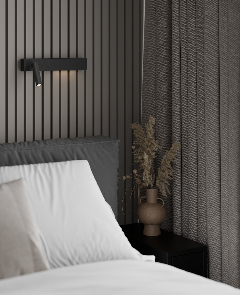 Дизайн-проект квартиры в современном стиле для молодой яркой пары