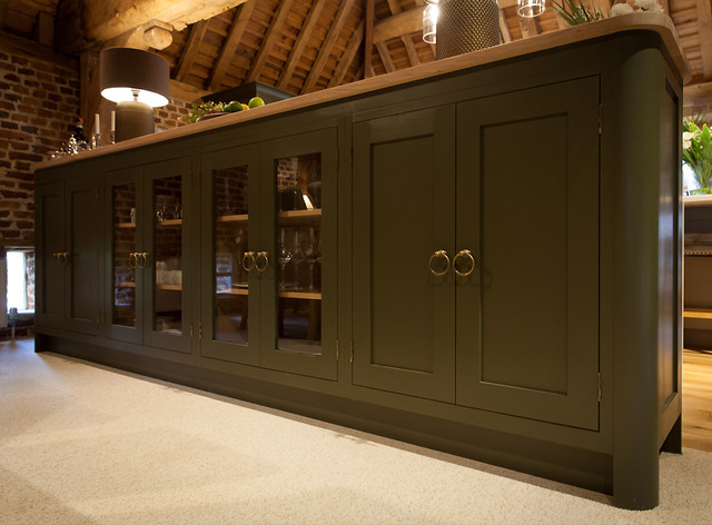 Harrogate Tithe Barn Kitchen landstil-koekken