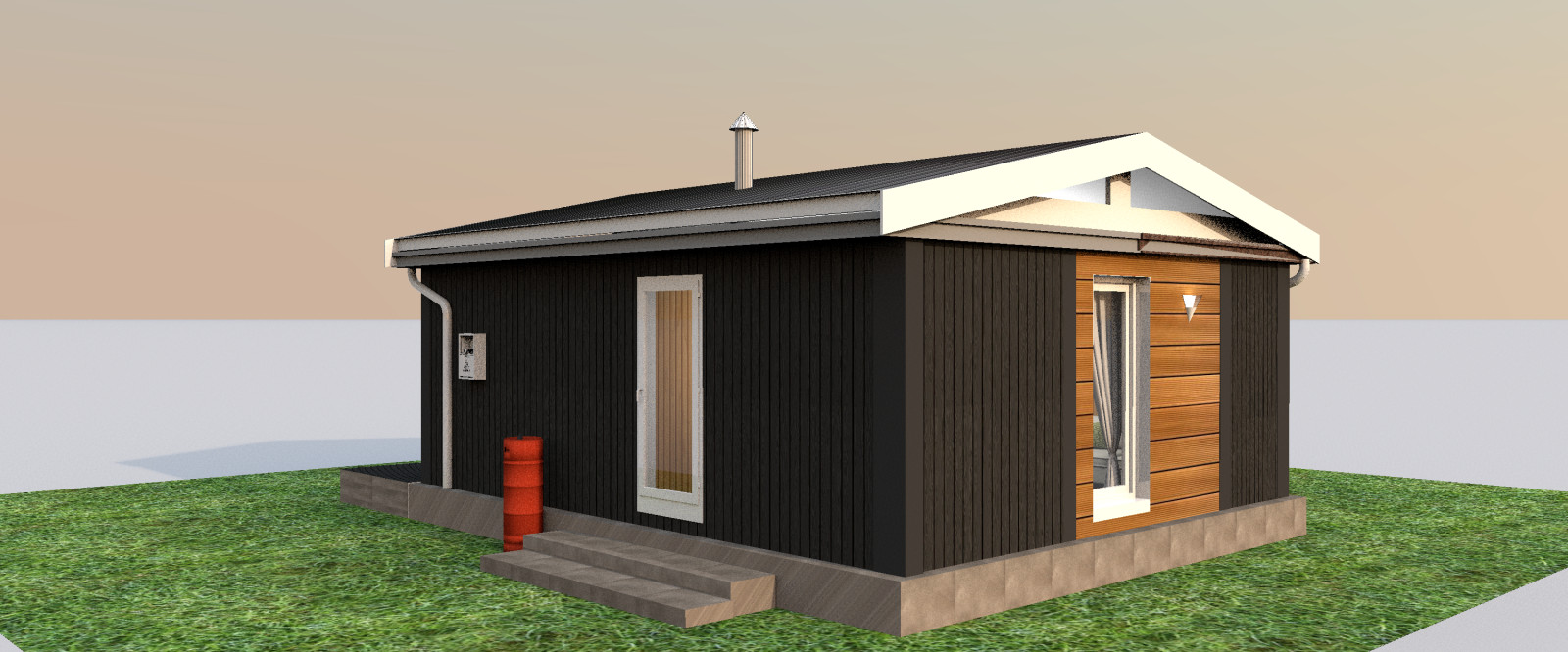 Модульный домик