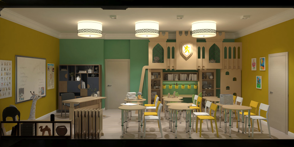 Детская учебная комната в культурном центре