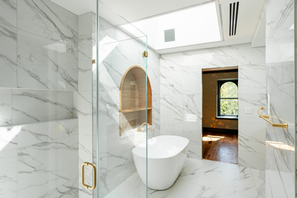 Eclectic Townhome City Scape