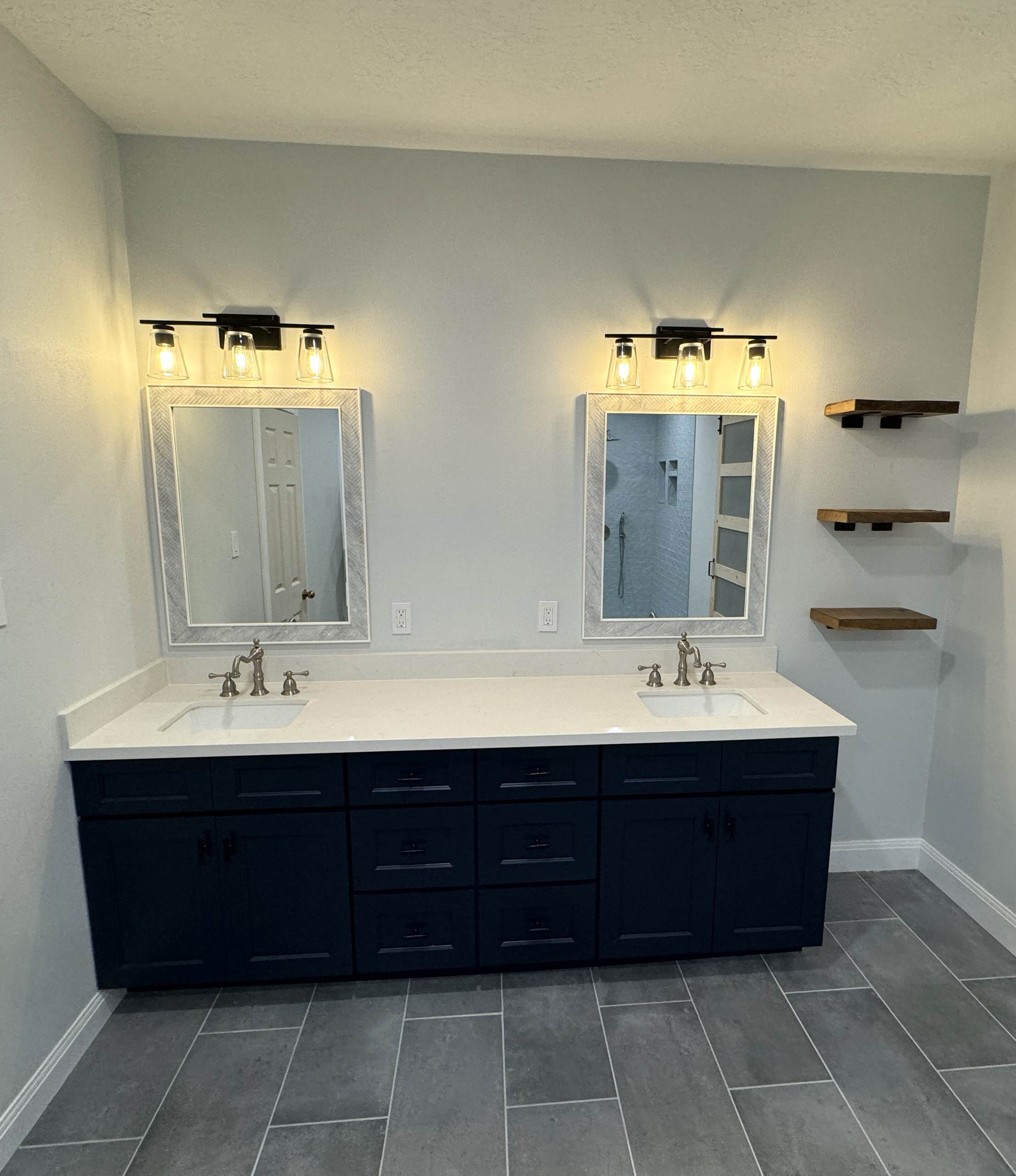 Contemporary Master Bathroom Remodeling in Houston, TX