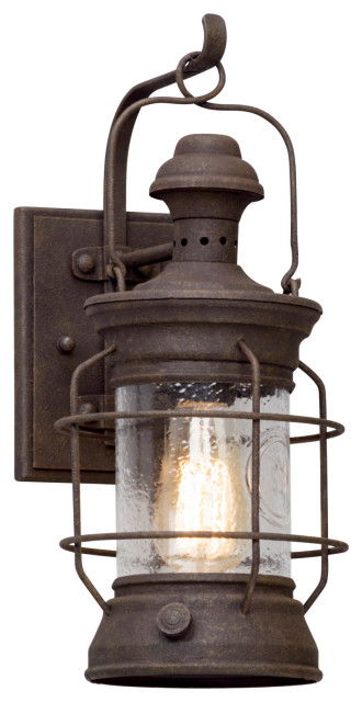 Troy Lighting B5051 Atkins 1 Light 6.75"W Hand Forged Outdoor - Centennial Rust