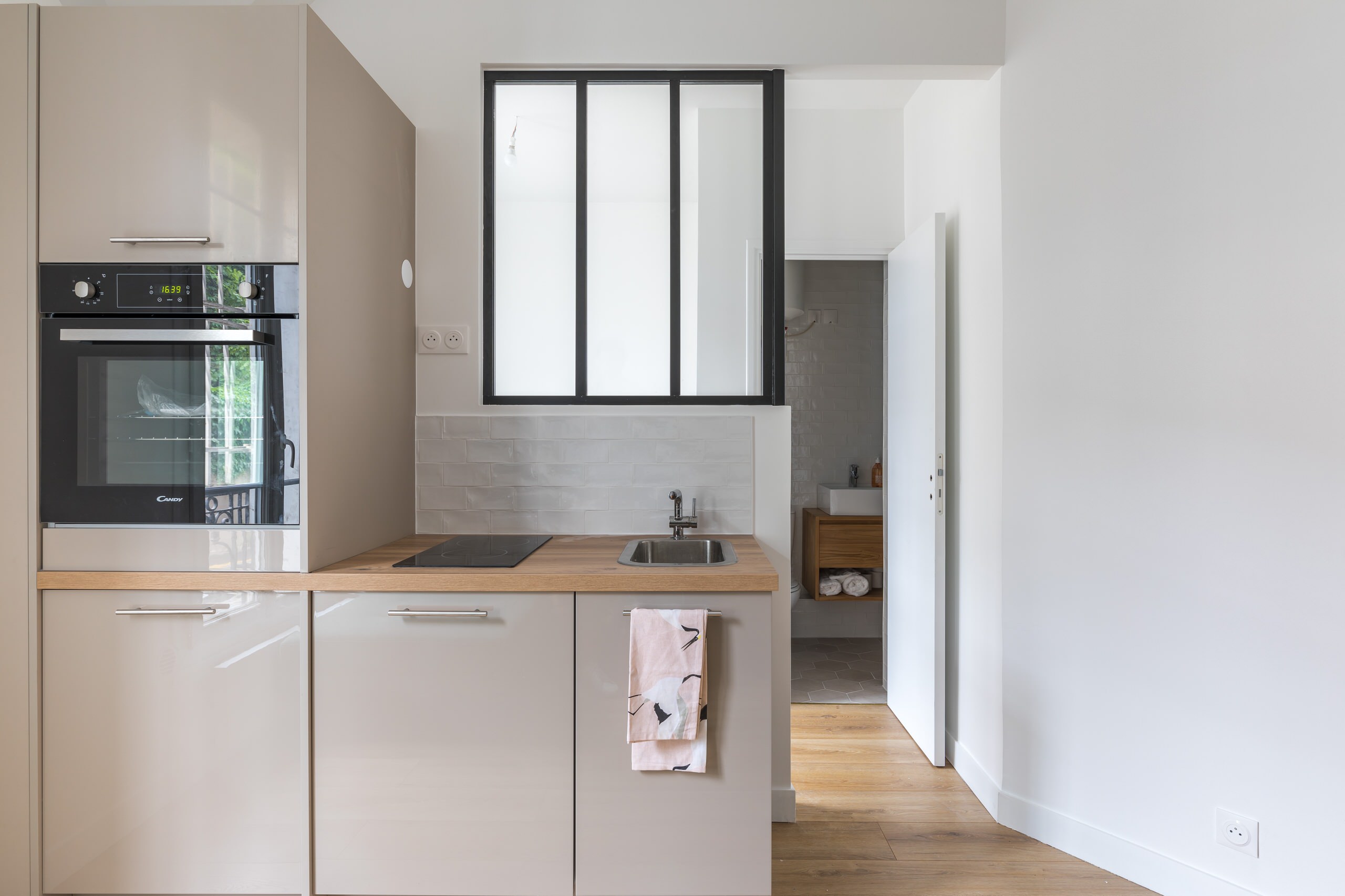 Renovation d'un studio Paris 18ème