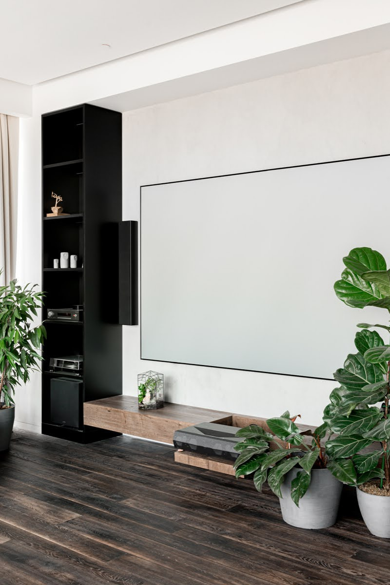 Шикарная кухня-гостиная в Москва-Сити