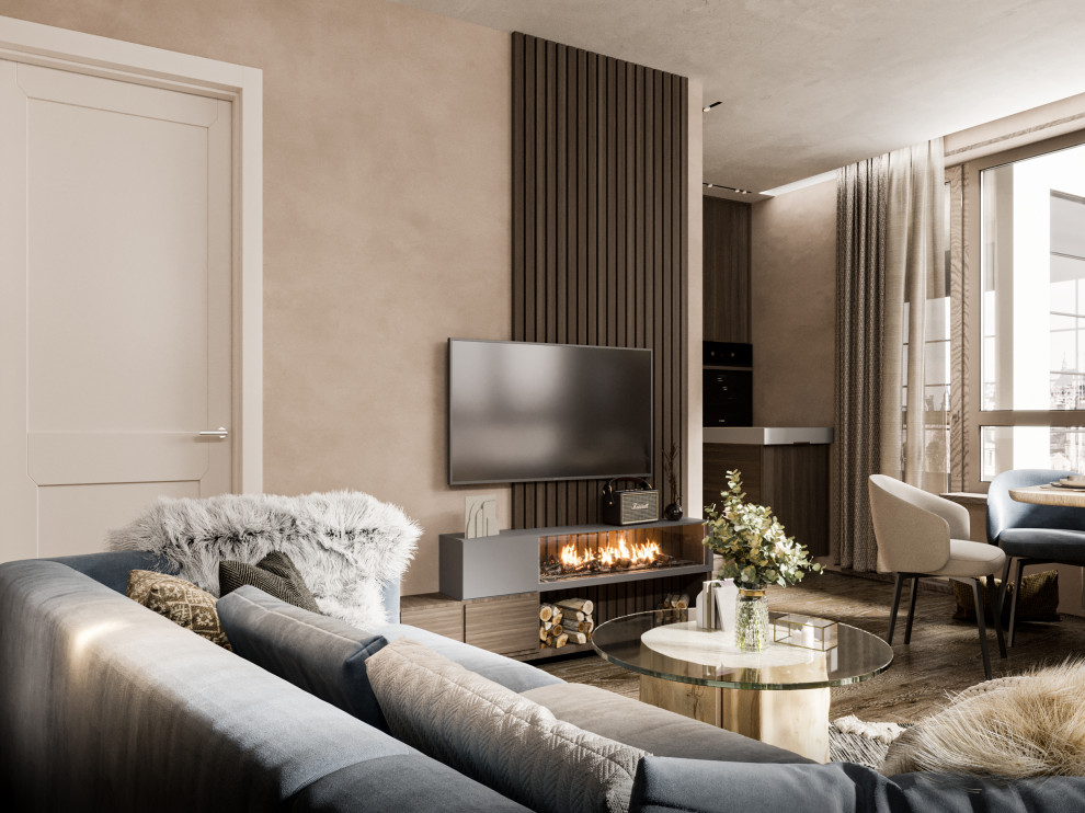 Современный стиль. 58м2