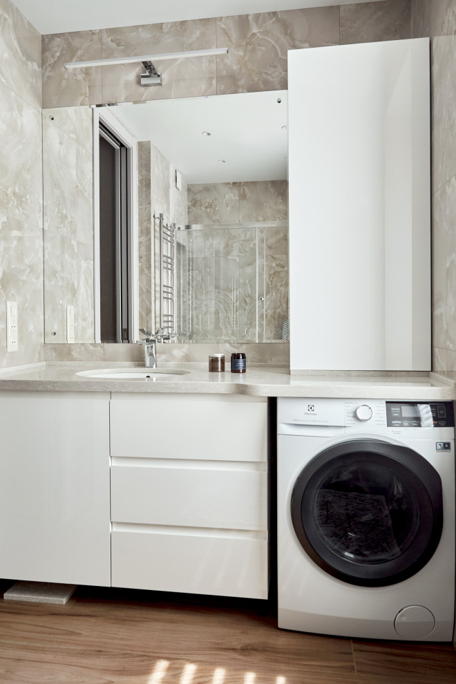 Квартира в пастельных оттенках