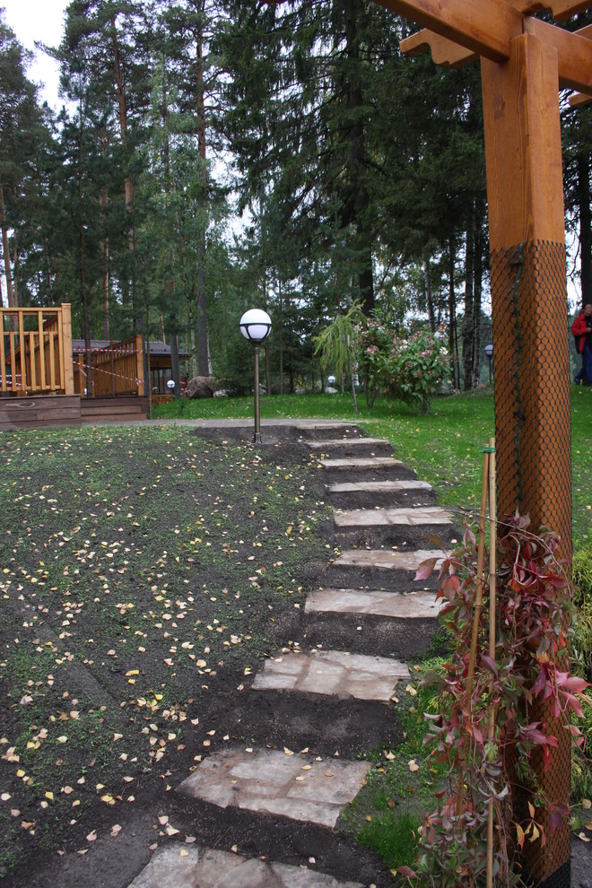 Проект деревянного навеса