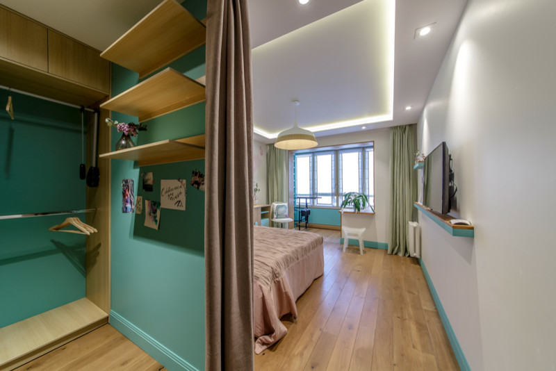 Проект Переделка с НТВ "Спальня в цветных облаках"