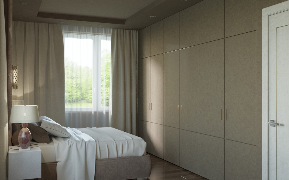 СПАЛЬНЯ В ТЕПЛЫХ ТОНАХ