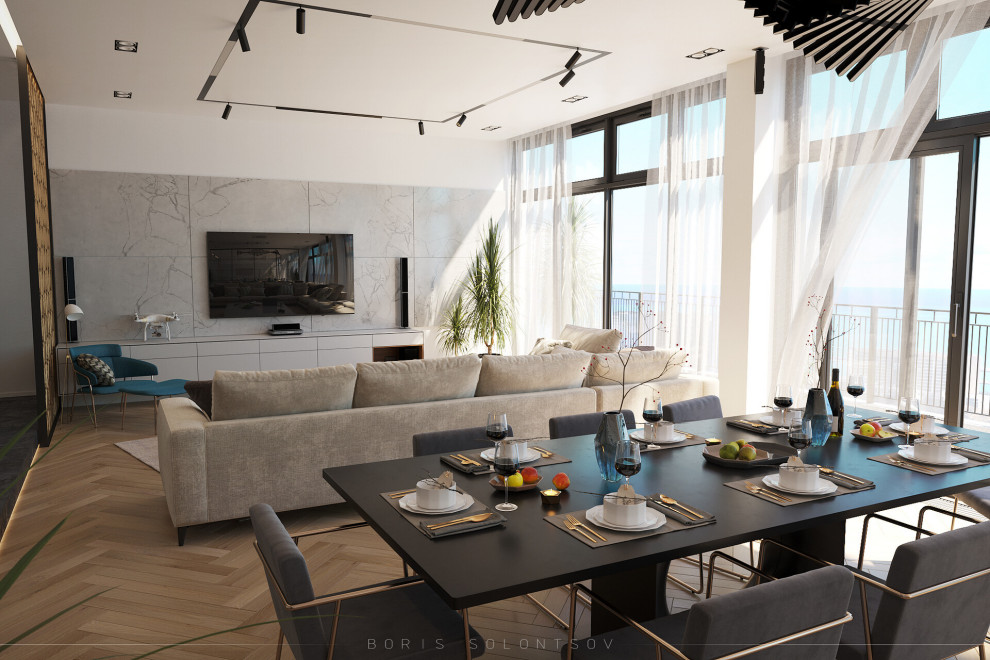 Проект клубной квартиры для города Сочи