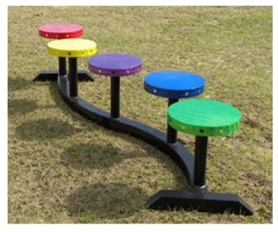 OFab Dots Park Bench