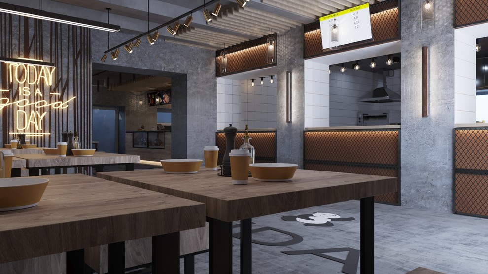 проект кафе индонезийской кухни